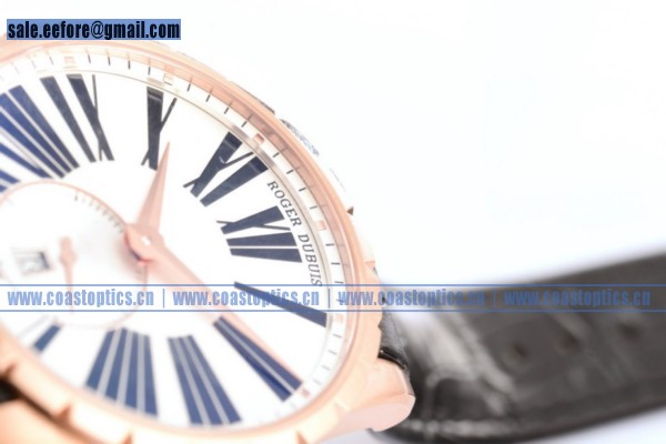 1:1 Clone Roger Dubuis Excalibur 36 Watch Rose Gold rddex0587